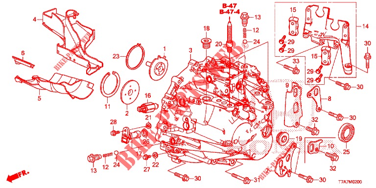 P.S. GEAR BOX  for Honda HR-V DIESEL 1.6 EXECUTIVE 5 Doors 6 speed manual 2016