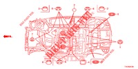 GROMMET (INFERIEUR) for Honda HR-V 1.5 EXCLUSIVE 5 Doors 6 speed manual 2017