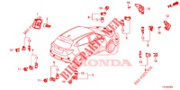 PARKING SENSOR  for Honda HR-V 1.5 EXCLUSIVE 5 Doors 6 speed manual 2017