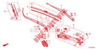 FRONT WINDSHIELD WIPER (LH) for Honda HR-V DIESEL 1.6 EXCLUSIVE 5 Doors 6 speed manual 2017