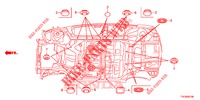 GROMMET (INFERIEUR) for Honda HR-V DIESEL 1.6 EXCLUSIVE 5 Doors 6 speed manual 2017