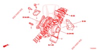 TURBOCHARGER SYSTEM (DIESEL) for Honda HR-V DIESEL 1.6 EXECUTIVE 5 Doors 6 speed manual 2017