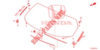 FRONT WINDSHIELD/ REAR WINDSHIELD  for Honda HR-V 1.5 COMFORT 5 Doors 6 speed manual 2019