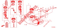 FUEL TANK (1.5L) (KE/KG)/(1.8L) for Honda HR-V 1.5 COMFORT 5 Doors 6 speed manual 2019