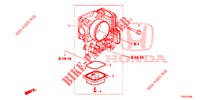 THROTTLE BODY (1.5L) (DOHC) for Honda HR-V 1.5 COMFORT 5 Doors 6 speed manual 2019