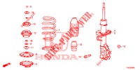 FRONT SHOCK ABSORBER (KE/KG) for Honda HR-V 1.5 EXCLUSIVE NAVI 5 Doors 6 speed manual 2019