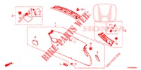 TAILGATE LINING/ REAR PANEL LINING (2D)  for Honda HR-V 1.5 EXCLUSIVE NAVI 5 Doors 6 speed manual 2019
