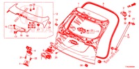 TAILGATE PANEL (2D)  for Honda HR-V 1.5 EXCLUSIVE NAVI 5 Doors 6 speed manual 2019