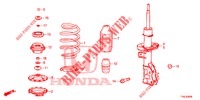 FRONT SHOCK ABSORBER (KE/KG) for Honda HR-V 1.5 SPORT 5 Doors 6 speed manual 2019