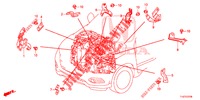 ENGINE WIRE HARNESS STAY (1.7L)(RH)  for Honda HR-V DIESEL 1.6 COMFORT 5 Doors 6 speed manual 2019