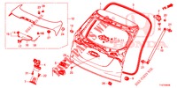 TAILGATE PANEL (2D)  for Honda HR-V DIESEL 1.6 COMFORT 5 Doors 6 speed manual 2019