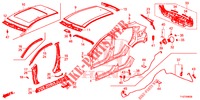 OUTER PANELS/REAR PANEL  for Honda HR-V DIESEL 1.6 ELEGANCE 5 Doors 6 speed manual 2019