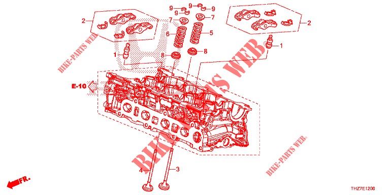 VALVE/ROCKER ARM  for Honda HR-V DIESEL 1.6 ELEGANCE 5 Doors 6 speed manual 2019