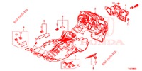 FLOOR MAT/INSULATOR (LH) for Honda HR-V DIESEL 1.6 EXECUTIVE 5 Doors 6 speed manual 2019