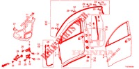 FRONT DOOR PANELS (2D)  for Honda HR-V DIESEL 1.6 EXECUTIVE 5 Doors 6 speed manual 2019