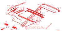 ROOF SLIDE COMPONENTS  for Honda HR-V DIESEL 1.6 EXECUTIVE 5 Doors 6 speed manual 2019