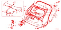 TAILGATE PANEL (2D)  for Honda HR-V DIESEL 1.6 EXECUTIVE 5 Doors 6 speed manual 2019