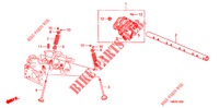 VALVE/ROCKER ARM  for Honda INSIGHT 1.3 IMA COMFORT 5 Doors full automatic 2012
