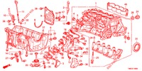 CYLINDER BLOCK/OIL PAN  for Honda INSIGHT 1.3 IMA COMFORT 5 Doors full automatic 2013