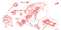 INSTRUMENT GARNISH (COTE DE CONDUCTEUR) (LH) for Honda JAZZ 1.4 LUXURY 5 Doors 5 speed manual 2012