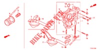 OIL PUMP/OIL STRAINER  for Honda JAZZ 1.4 LUXURY 5 Doors 5 speed manual 2012