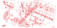 REAR BRAKE (DISQUE) for Honda JAZZ 1.4 LUXURY 5 Doors 5 speed manual 2012