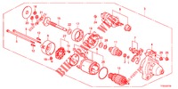 STARTER MOTOR COMPONENT (DENSO) for Honda JAZZ 1.4 LUXURY 5 Doors 5 speed manual 2012