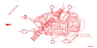 GROMMET (INFERIEUR) for Honda JAZZ 1.4 ESH 5 Doors 5 speed manual 2012