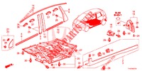 MOLDING/PROTECTOR  for Honda JAZZ 1.4 ESH 5 Doors full automatic 2012