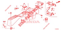 CENTER CONSOLE  for Honda JAZZ 1.4 ESL 5 Doors 5 speed manual 2012