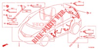 WIRE HARNESS (LH) (5) for Honda JAZZ 1.4 ESL 5 Doors 5 speed manual 2012