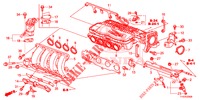 CARBURETOR INSULATOR/ INTAKE MANIFOLD  for Honda JAZZ 1.4 ESL 5 Doors full automatic 2012