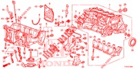 CYLINDER BLOCK/OIL PAN (1.2L/1.3L/1.4L) for Honda JAZZ 1.4 ESL 5 Doors full automatic 2012
