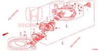 FOG LAMP (1) for Honda JAZZ 1.4 ESL 5 Doors full automatic 2012