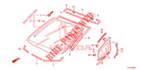 FRONT WINDSHIELD/ REAR WINDSHIELD  for Honda JAZZ 1.4 ESL 5 Doors full automatic 2012