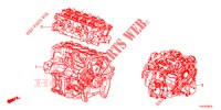 GASKET KIT/ENGINE ASSY./ TRANSMISSION ASSY.  for Honda JAZZ 1.4 ESL 5 Doors full automatic 2012