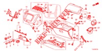 INSTRUMENT GARNISH (COTE DE PASSAGER) (LH) for Honda JAZZ 1.4 ESL 5 Doors full automatic 2012