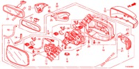 MIRROR/SUNVISOR (VIRAGE AUTOMATIQUE) for Honda JAZZ 1.4 ESL 5 Doors full automatic 2012