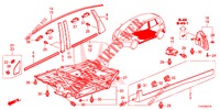 MOLDING/PROTECTOR  for Honda JAZZ 1.4 ESL 5 Doors full automatic 2012