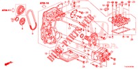 OIL PUMP (CVT) for Honda JAZZ 1.4 ESL 5 Doors full automatic 2012