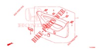 TAILGATE LINING/ REAR PANEL LINING (2D)  for Honda JAZZ 1.4 ESL 5 Doors full automatic 2012