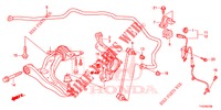 FRONT LOWER ARM/ STABILIZER SPRING  for Honda JAZZ 1.4 ESLT 5 Doors 5 speed manual 2012
