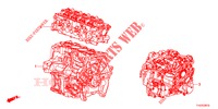 GASKET KIT/ENGINE ASSY./ TRANSMISSION ASSY.  for Honda JAZZ 1.4 ESLT 5 Doors 5 speed manual 2012