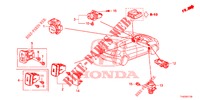 SWITCH (LH) for Honda JAZZ 1.4 ESLT 5 Doors 5 speed manual 2012
