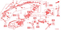 SRS UNIT (LH) for Honda JAZZ 1.4 ESLT 5 Doors full automatic 2012