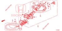 FOG LAMP (1) for Honda JAZZ 1.4 LS 5 Doors 5 speed manual 2012