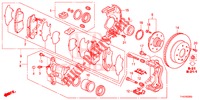 FRONT BRAKE  for Honda JAZZ 1.4 LS 5 Doors 5 speed manual 2012