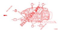 GROMMET (INFERIEUR) for Honda JAZZ 1.4 LS 5 Doors 5 speed manual 2012