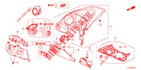 INSTRUMENT GARNISH (COTE DE CONDUCTEUR) (LH) for Honda JAZZ 1.4 LS 5 Doors 5 speed manual 2012