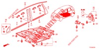 MOLDING/PROTECTOR  for Honda JAZZ 1.4 LSH 5 Doors full automatic 2012